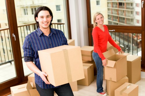 Clean and organized storage space for furniture in Turnpikelane