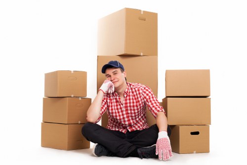 Safe storage unit with electronics and books for students in Turnpikelane